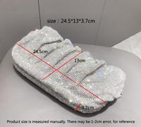 Shiny Rhinestones Handmade Evening Clutch Bag 2